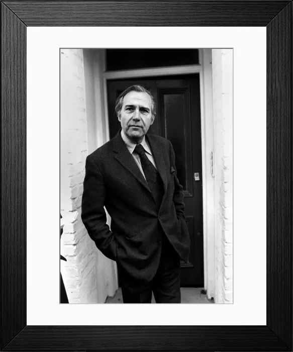 Framed Print : John Stonehouse leaving his house in Maida Vale, London, this morning