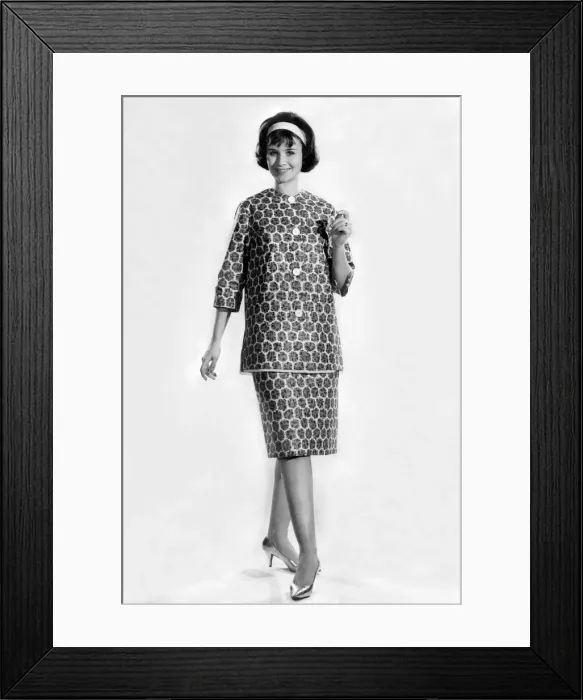 Framed Print : Reveille Fashions 1962: Ann Cave. May 1962 P007791 Framed Print : Reveille Fashions 1962: Ann Cave. May 1962 P007791