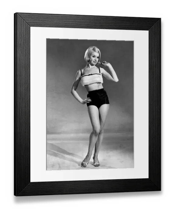 Framed Print : Reveille Fashions 1965. Vyvyan Dunbat. July 1965 P007737 Framed Print : Reveille Fashions 1965. Vyvyan Dunbat. July 1965 P007737