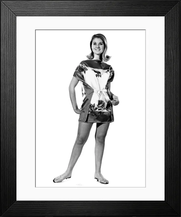 Framed Print : Reveille Fashions: Lynne Broadbent. June 1965 P007735 Framed Print : Reveille Fashions: Lynne Broadbent. June 1965 P007735