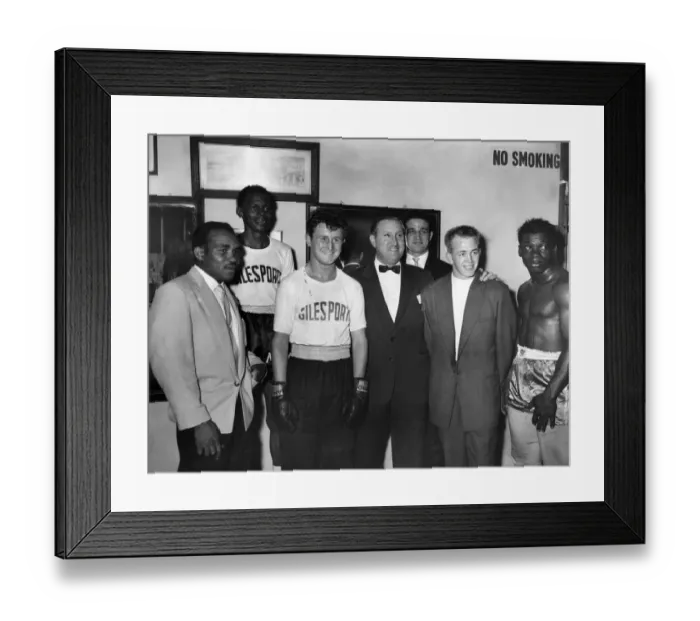 Framed Print : L. R. Ronny Rush, Maurice David, Hordon Blakey, Benny Jacobs Framed Print : L. R. Ronny Rush, Maurice David, Hordon Blakey, Benny Jacobs