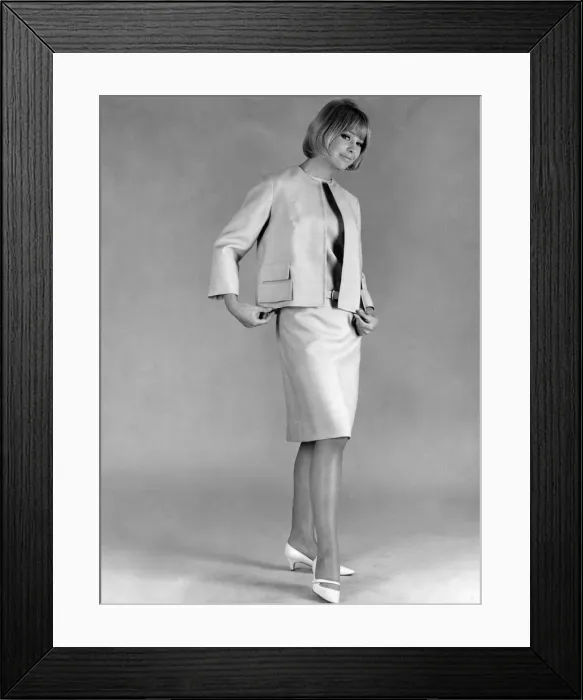 Framed Print : Reveille Fashions: Marilyn Rickard 1965. July 1965 P007775 Framed Print : Reveille Fashions: Marilyn Rickard 1965. July 1965 P007775