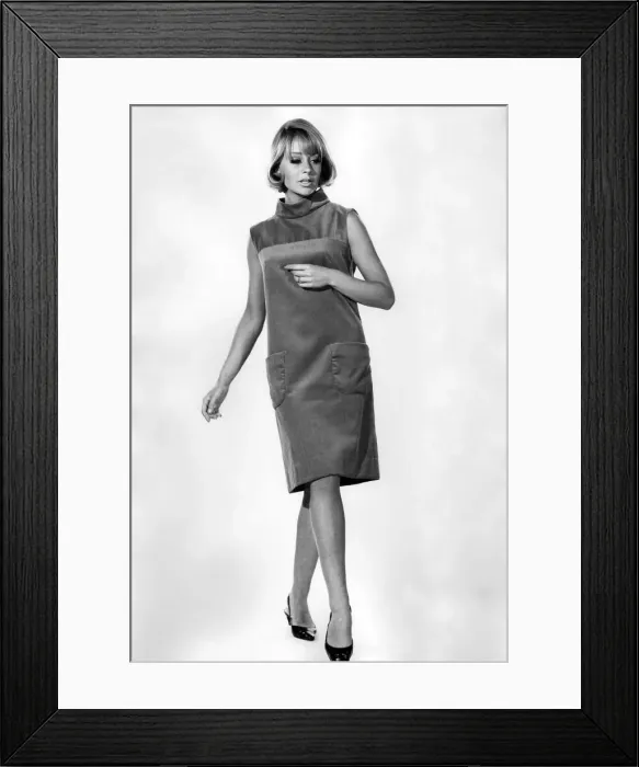 Framed Print : Reveille Fashions: Marilyn Rickard. October 1965 P007759 Framed Print : Reveille Fashions: Marilyn Rickard. October 1965 P007759