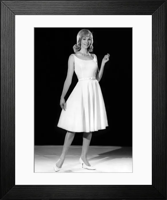 Framed Print : Reveille Fashions: Jo Warning. June 1962 P007796 Framed Print : Reveille Fashions: Jo Warning. June 1962 P007796