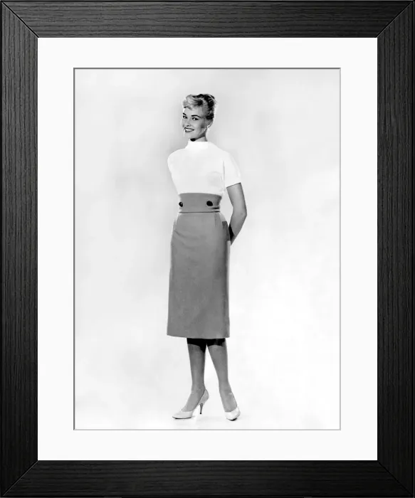 Framed Print : Reveille Fashions: Jo Waring. October 1959 P006965 Framed Print : Reveille Fashions: Jo Waring. October 1959 P006965