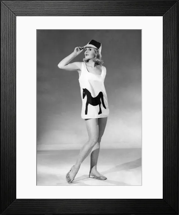 Framed Print : Reveille Fashions 1964: Sandy Blane. May 1964 P007704