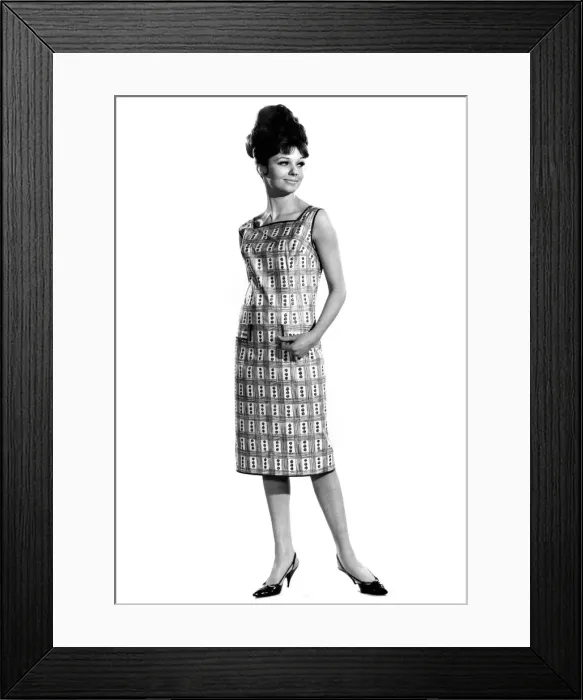 Framed Print : Reveille Fashions 1963: Meriel Waston. April 1963 P007645 Framed Print : Reveille Fashions 1963: Meriel Waston. April 1963 P007645