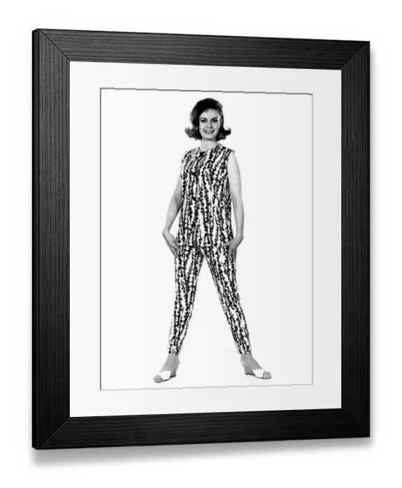 Framed Print : Reveille Fashions: Annie Hayes. May 1963 P007657 Framed Print : Reveille Fashions: Annie Hayes. May 1963 P007657