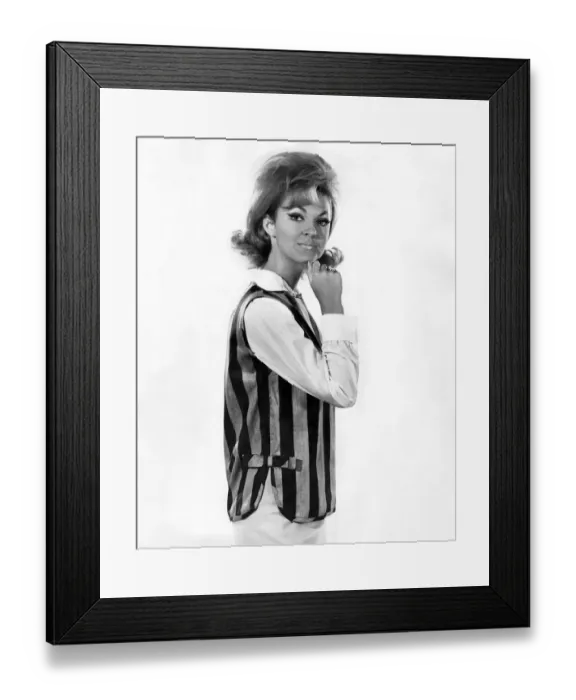 Framed Print : Reveille Fashions: Ann Roberts. January 1964 P007614 Framed Print : Reveille Fashions: Ann Roberts. January 1964 P007614