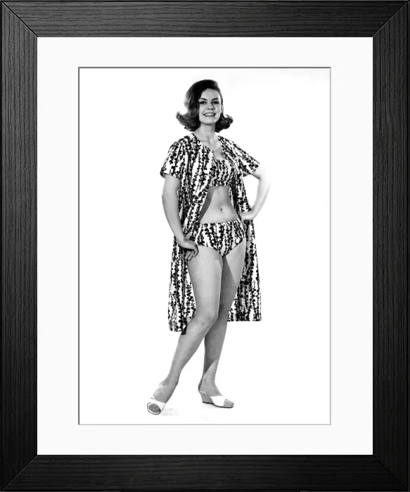 Framed Print : Reveille Fashions 1963: Annie Hayes. May 1963 P007667 Framed Print : Reveille Fashions 1963: Annie Hayes. May 1963 P007667