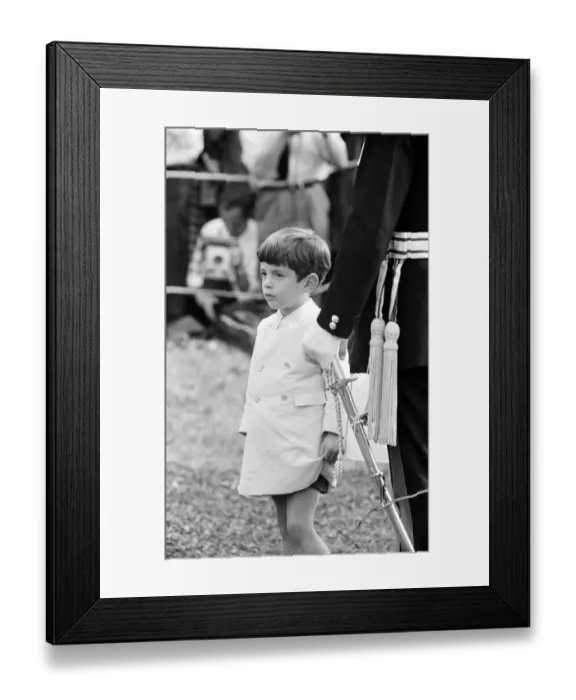 Framed Print : Memorial to President John F. Kennedy is unveiled in Runnymede Berkshire May 1965