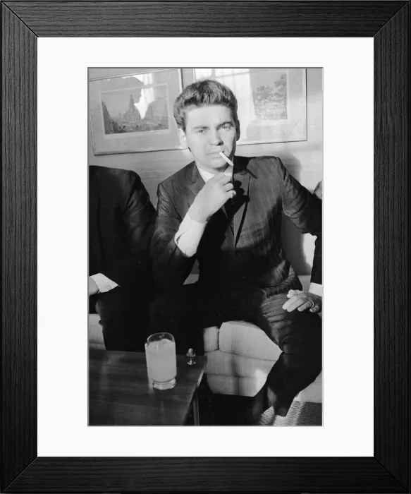 Framed Print : Don Everly of the American singing duo The Everly Brothers Framed Print : Don Everly of the American singing duo The Everly Brothers
