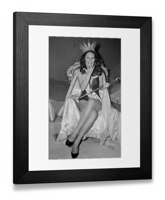 Framed Print : Lucia Tavares Petterle of Brazil celebrates as she wins the Miss World beauty contest Framed Print : Lucia Tavares Petterle of Brazil celebrates as she wins the Miss World beauty contest
