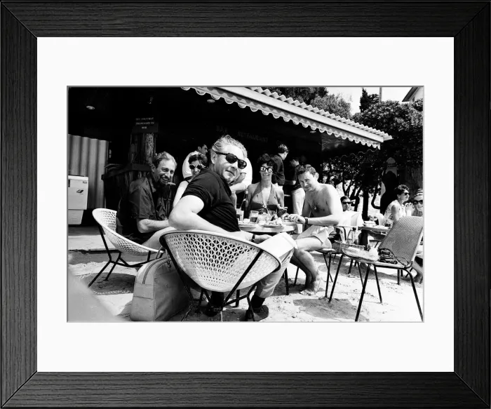 Framed Print : Monaco Grand Prix practice 1966. 22nd May 1966. British drivers at a Framed Print : Monaco Grand Prix practice 1966. 22nd May 1966. British drivers at a