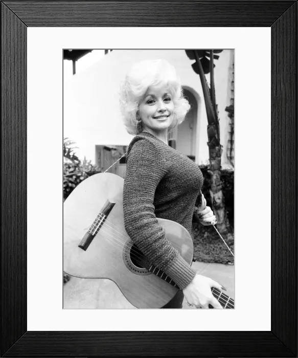 Framed Print : Country & Western singer Dolly Parton pictured in Los Angeles. 10th March 1980 Framed Print : Country & Western singer Dolly Parton pictured in Los Angeles. 10th March 1980