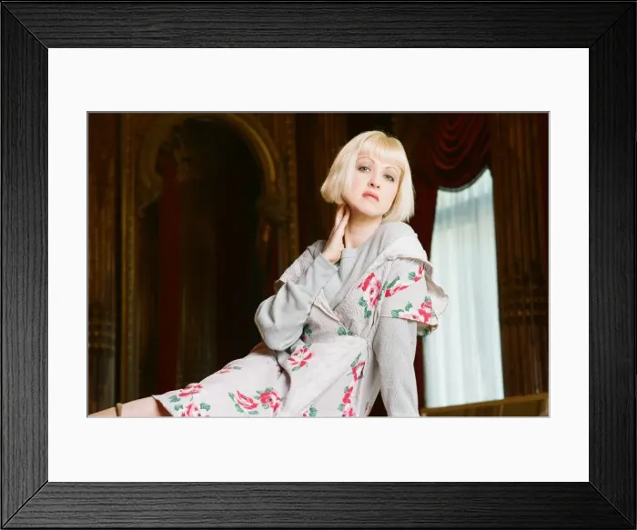 Framed Print : Cyndi Lauper american singer, pictured March 1993 Framed Print : Cyndi Lauper american singer, pictured March 1993