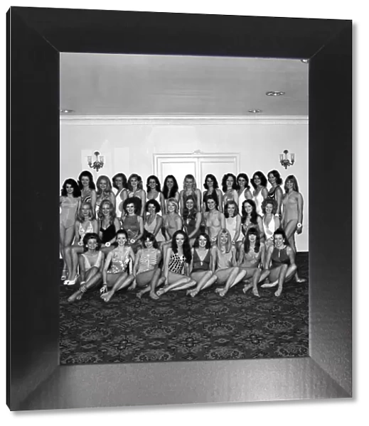 1978 Miss England Contest: The contestants who will take part in the '