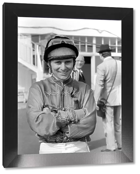 Jockey Willie Carson. 'All the Queens Horses'