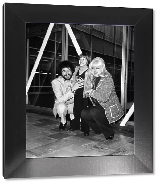 Diana Dors and Family. December 1975 76-00006-002