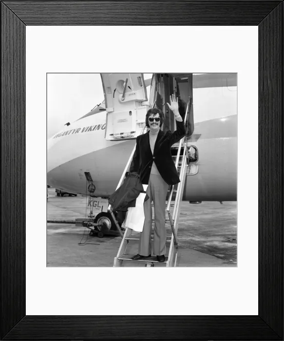 Framed Print : England Cricket: Mike Denness. MCC Cricket Team arrive home after their tour of Australia Framed Print : England Cricket: Mike Denness. MCC Cricket Team arrive home after their tour of Australia