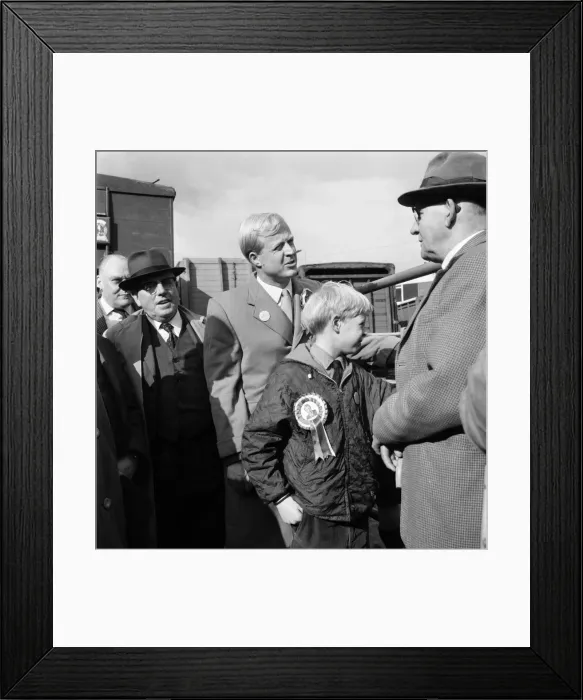Framed Print : Politics: Elections: The Newcastle-under-Lyne by-election