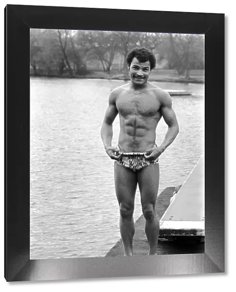 Boxer John Conteh. March 1975 75-01270-001