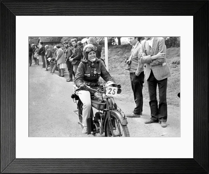 Framed Print : Classic. Motorsports. I. O. M. TT. Racing. Vintage Rally of Motor Cycles Framed Print : Classic. Motorsports. I. O. M. TT. Racing. Vintage Rally of Motor Cycles