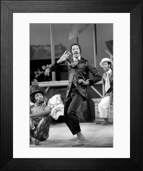 Framed Print : The Black Mikado': There has never been a Mikado like this