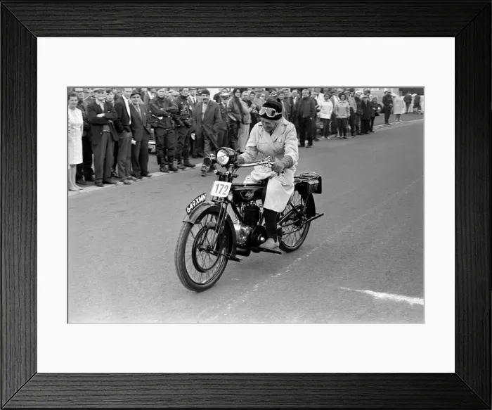 Framed Print : Classic. Motorsports. I. O. M. TT. Racing. Vintage Rally of Motor Cycles Framed Print : Classic. Motorsports. I. O. M. TT. Racing. Vintage Rally of Motor Cycles
