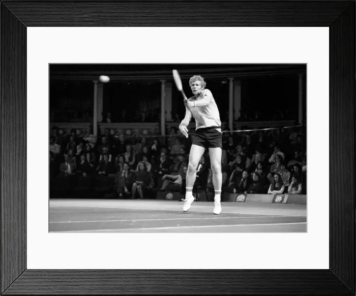 Framed Print : Tennis Player Mark Cox: Mark Cox, beaten in the final of the RothmanOs tournament Framed Print : Tennis Player Mark Cox: Mark Cox, beaten in the final of the RothmanOs tournament