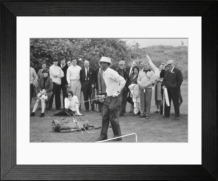 Framed Print : Carling World Golf Championships at Birkdale. Puerto Rican golfer Juan Antonio Framed Print : Carling World Golf Championships at Birkdale. Puerto Rican golfer Juan Antonio