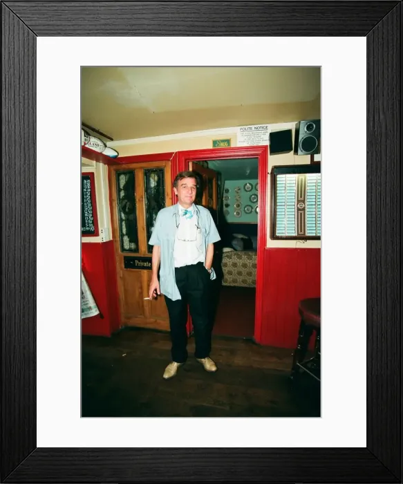 Framed Print : Keith Floyd - A Day in The Life Feature, August 1994. Pictures taken at his Framed Print : Keith Floyd - A Day in The Life Feature, August 1994. Pictures taken at his