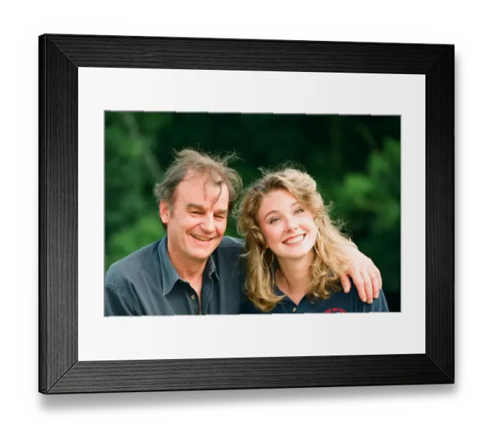 Framed Print : Keith Floyd - A Day in The Life Feature, August 1994. Pictures taken at his Framed Print : Keith Floyd - A Day in The Life Feature, August 1994. Pictures taken at his