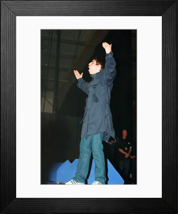 Framed Print : Oasis performing at the Metroradio Arena, Newcastle upon Tyne, United Kingdom Framed Print : Oasis performing at the Metroradio Arena, Newcastle upon Tyne, United Kingdom