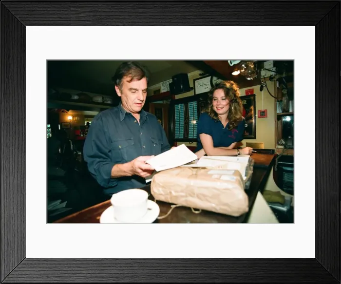 Framed Print : Keith Floyd - A Day in The Life Feature, August 1994. Pictures