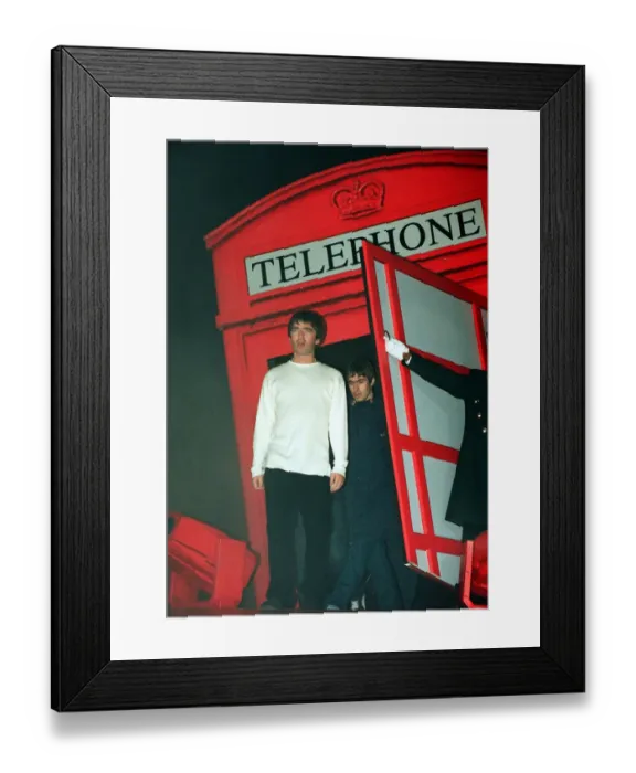 Framed Print : Oasis performing at the Metroradio Arena, Newcastle upon Tyne, United Kingdom