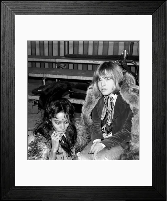 Framed Print : Rolling Stones: Brian Jones at the filming of the Rolling Stones Rock n Framed Print : Rolling Stones: Brian Jones at the filming of the Rolling Stones Rock n
