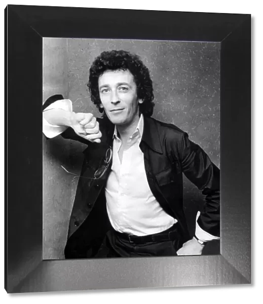 Actor Robert Powell, in a relaxed mood during his visit to Coventrys Odeon Cinema