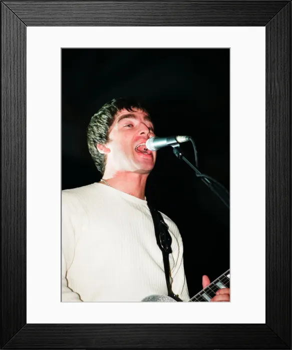 Framed Print : Oasis performing at the Metroradio Arena, Newcastle upon Tyne, United Kingdom Framed Print : Oasis performing at the Metroradio Arena, Newcastle upon Tyne, United Kingdom