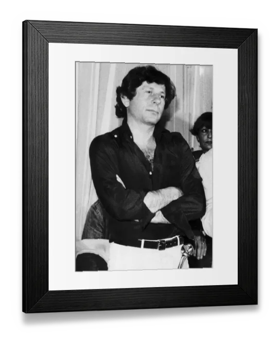 Framed Print : Roman Polanski, film director at the 1979 Cannes Film Festival May 1979
