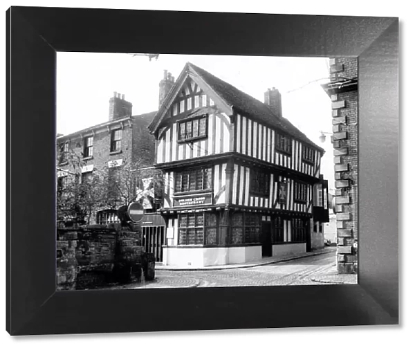The Golden Cross pub on the corner of Hay Lane and Palmer Lane, Coventry