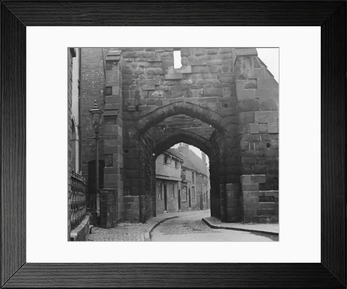 Framed Print : The Cook Street Gate Coventry City Centre built around 1385 Framed Print : The Cook Street Gate Coventry City Centre built around 1385