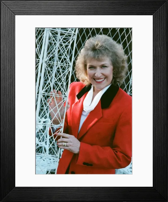 Framed Print : Dietician and writer of Keep Fit and Healthy Eating books Rosemary Conley pictured Framed Print : Dietician and writer of Keep Fit and Healthy Eating books Rosemary Conley pictured