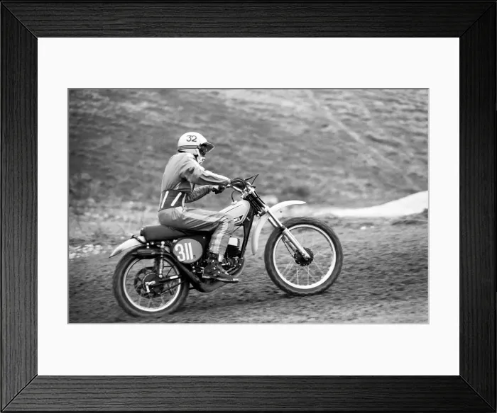 Framed Print : Motorsport / Children / Motorbike: Schoolboys Scramble. March 1975 75-01212-019 Framed Print : Motorsport / Children / Motorbike: Schoolboys Scramble. March 1975 75-01212-019