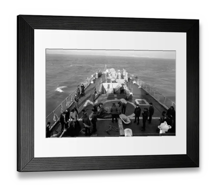 Framed Print : H. M. S. Danae: Scenes aboard The Leander class frigate 2. 450 tons H. M. S. Danae Framed Print : H. M. S. Danae: Scenes aboard The Leander class frigate 2. 450 tons H. M. S. Danae