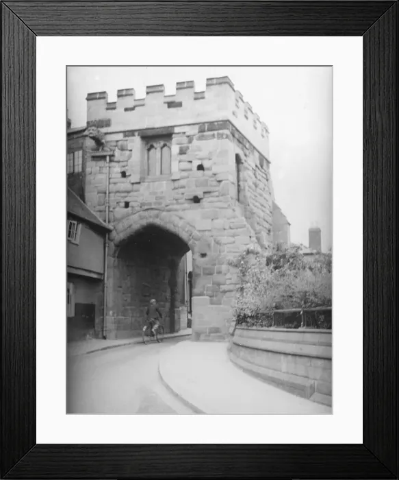 Framed Print : The Cook Street Gate Coventry City Centre built around 1385 Framed Print : The Cook Street Gate Coventry City Centre built around 1385