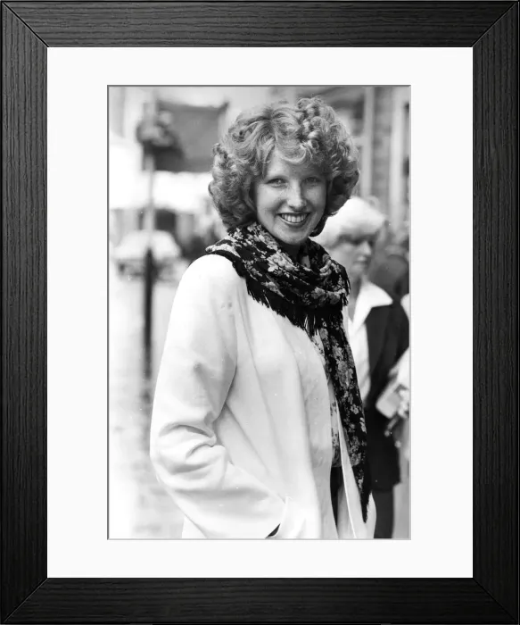 Framed Print : Christine Williams from Prudhoe who is giving up her day job at the Northern Rock Framed Print : Christine Williams from Prudhoe who is giving up her day job at the Northern Rock