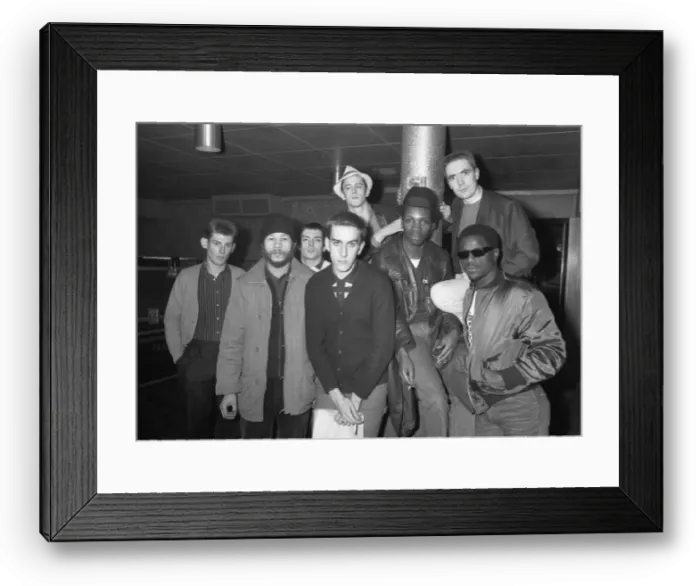 Framed Print : Top pop group the Specials came home to Coventry last night Framed Print : Top pop group the Specials came home to Coventry last night