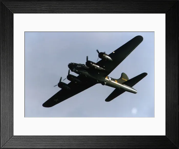 Framed Print : An American Boeing B17 Sally B in flight at the Wroughton Air Show Framed Print : An American Boeing B17 Sally B in flight at the Wroughton Air Show