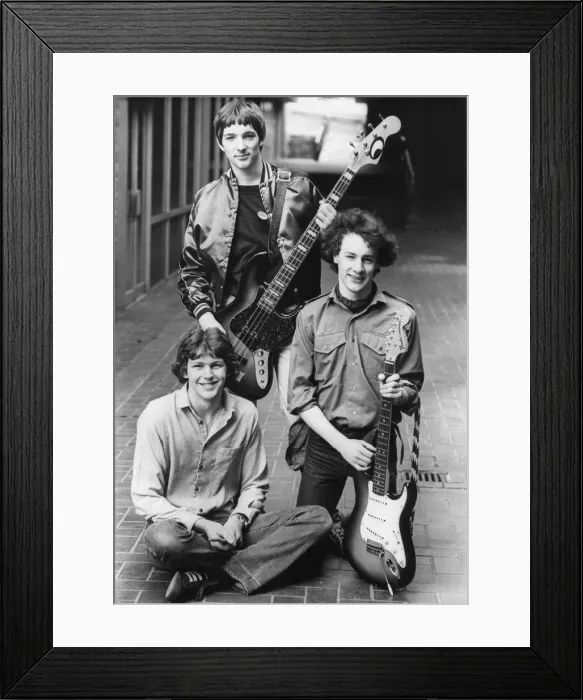 Framed Print : Local rock band The Clients (left to right) Chris Darrall Framed Print : Local rock band The Clients (left to right) Chris Darrall